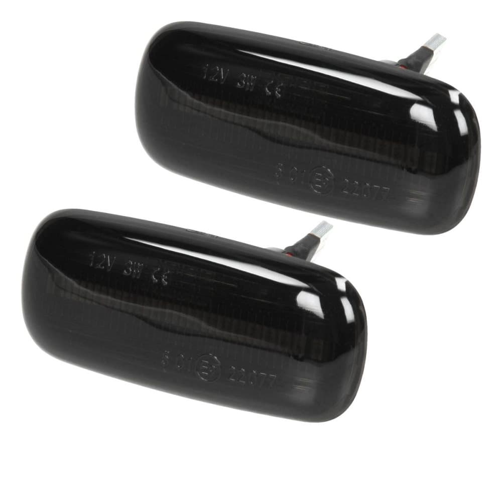 LED side markers indikatorer røg 2 stk Audi A3 8P A4 Avant B6 B7 A6 Avant C6 4F