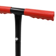 ECD Germany beton Stampfer Erdstampfer med gummieret T-håndtag - Bundplade 21x21cm - 12kg - H:80,5cm - stål-til komprimering-jord komprimator Stampfer