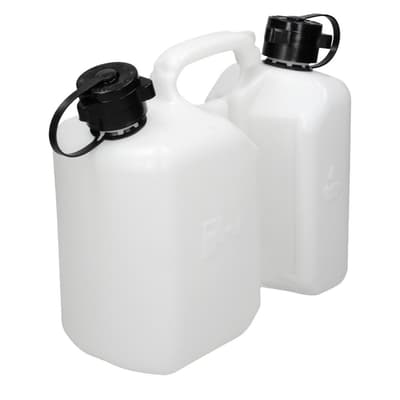 Dobbelt kanister Combi canister dåse benzin og olie 3L 1,5 l til motorsav