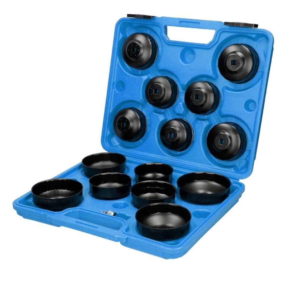 Oliefilter skruenøgle sæt Ölfilteröffner oliefilter kasket olie Opener Set 15 Piece