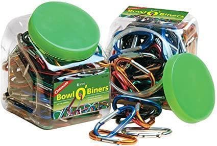 karbin liten, 4-pack COGHLANS MINI BINERS 6 MM - välj färg i scroll-listan!
