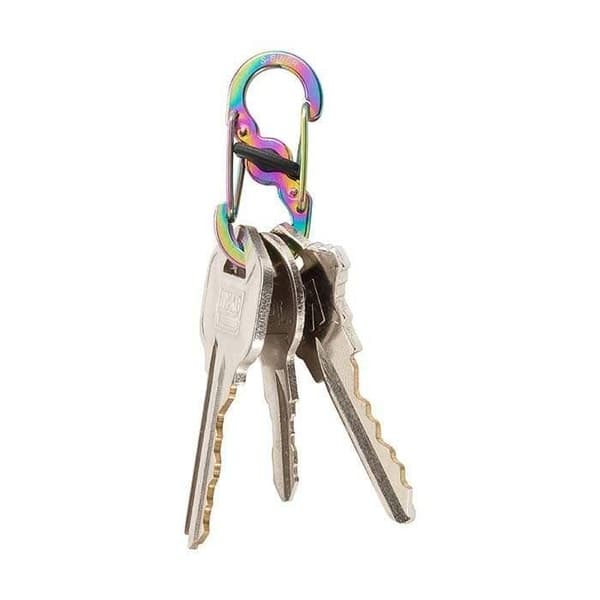 NITE IZE S-BINER MICROLOCK 2-PACK, s-karbin, nyckelring