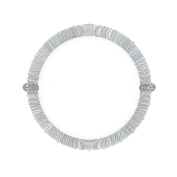 Gabionsøjle rund Ø 35x100 cm maskestørrelse 5x10 cm galvaniseret ståltråd