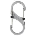 Miniatyrbild 3 av 5: NITE IZE S-BINER SLIDELOCK DUAL CARBINER  #3 steinless, S-karbin låsbar