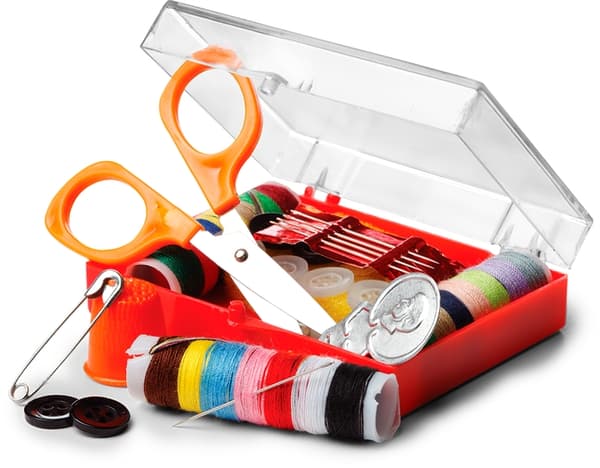 sysett, sykit, lagningskit kläder, COGHLANS SEWING KIT CG8205