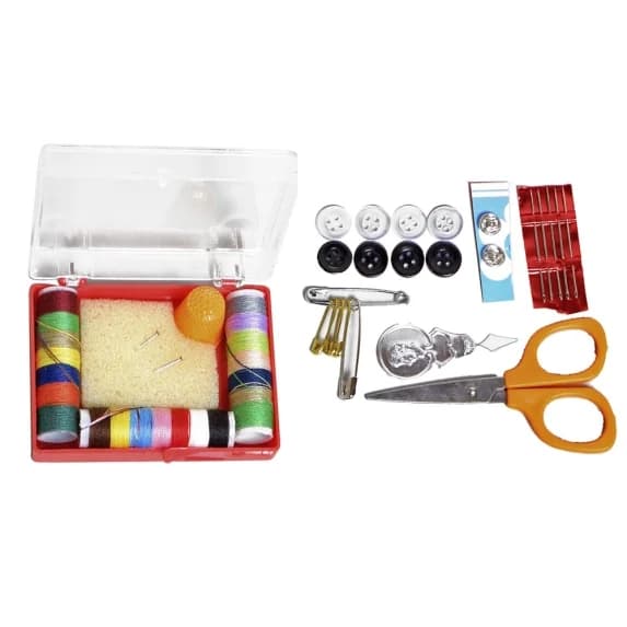 sysett, sykit, lagningskit kläder, COGHLANS SEWING KIT CG8205