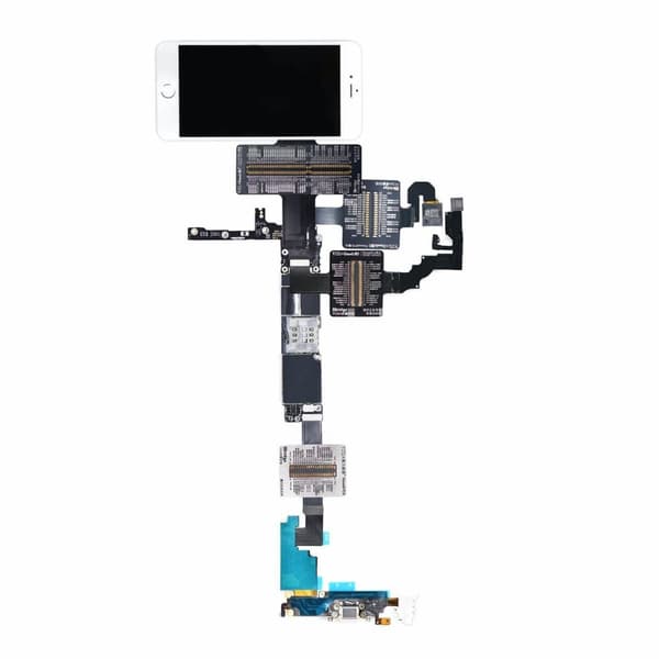 iBridge PCBA Testkabel iPhone 6 Plus Fram/Bak-kamera/Laddkontakt/Skärm