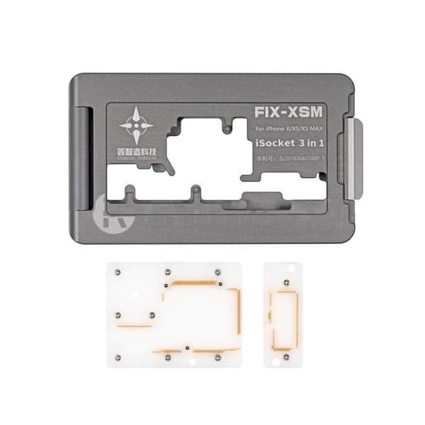 FIX-XSM iSocket 3-i-1 Stativ för lödning iPhone X/XS/XS Max