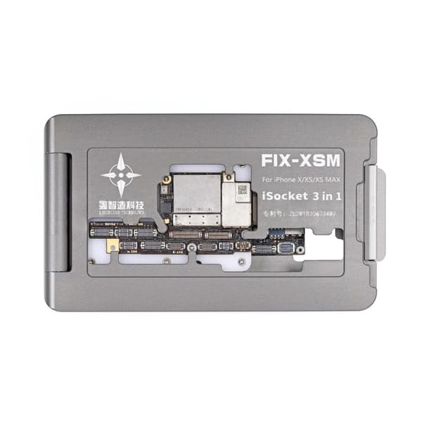 FIX-XSM iSocket 3-i-1 Stativ för lödning iPhone X/XS/XS Max