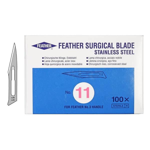 Feather Skalpellblad (100-pack)