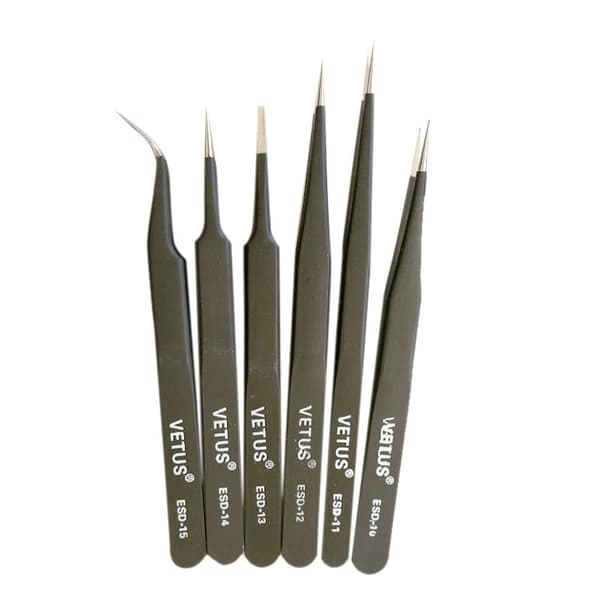 Vetus Tweezers Repair Kit 6 pcs