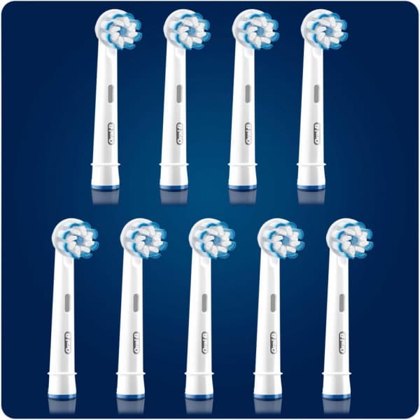 Oral-B Sensitive Clean - udskiftningsbørste, 9 stk.