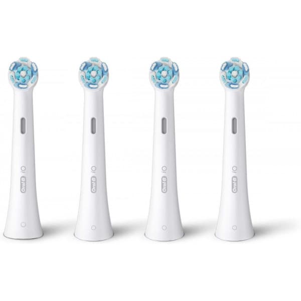 Oral-B iO Ultimate Clean -byteborstar, vit, 4 st.