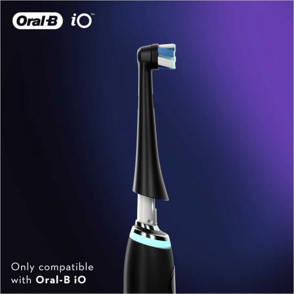 Oral-B iO Ultimate Clean Black -vaihtoharjat musta 2 kpl