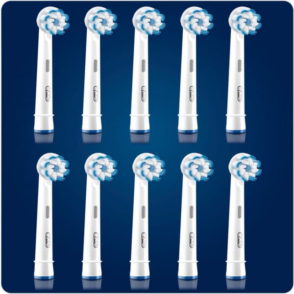 Oral-B Sensitive Clean -utbytbart borsthuvud, 10 st.