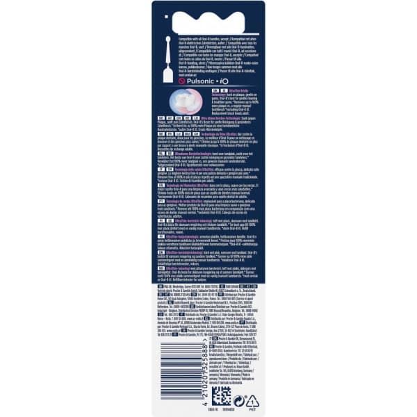 Oral-B Sensitive Clean -utbytbart borsthuvud, 10 st.