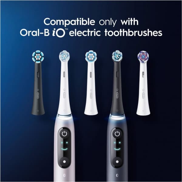Oral-B iO Ultimate Clean -borsthuvud, vit, 6 st