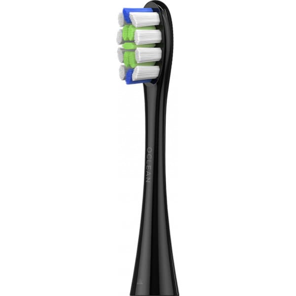 Oclean Plaque Control -børstehoved, sort, 2 stk.