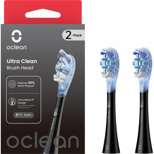 Oclean X Ultra Clean -borsthuvud, svart
