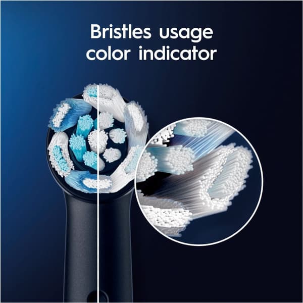 Oral B iO Ultimate Clean - tannbørstehode, svart, 6 stk