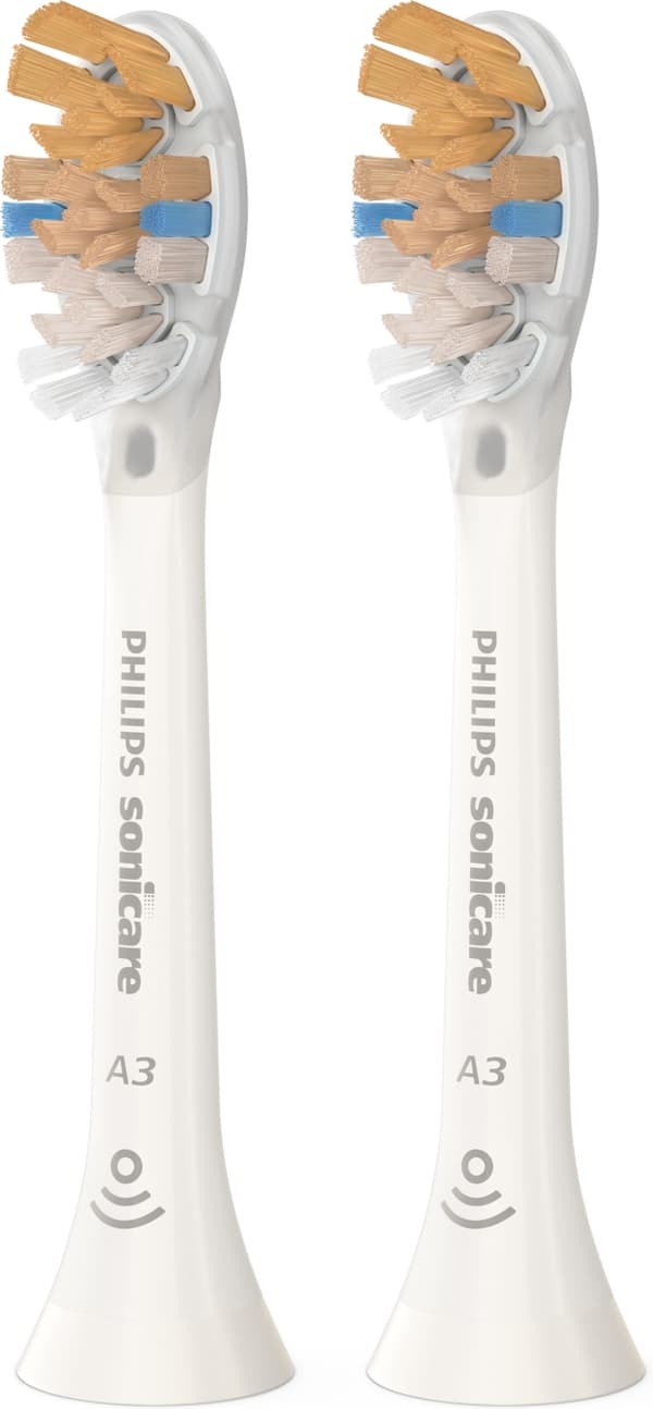 Philips A3 Premium All-in-One-børstehode, hvitt, 2 stk