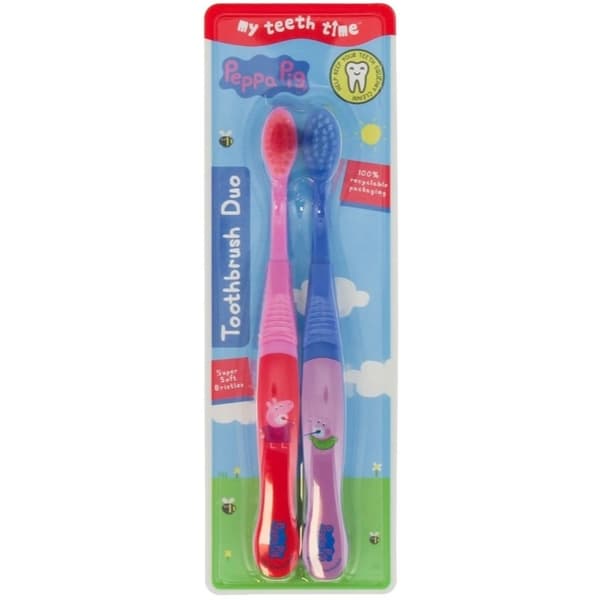 Peppa Pig Toothbrush Duo Super Soft