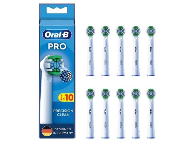 Oral B Precision Clean Borsthuvuden, 10-pack