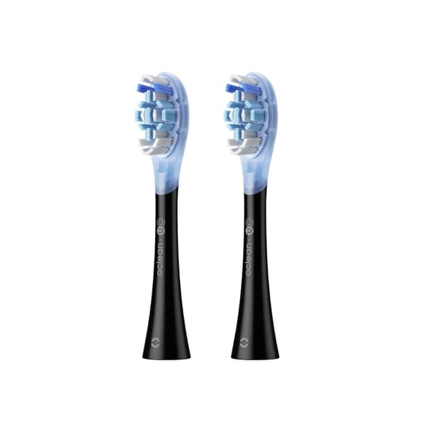 Oclean Borsthuvud Ultra Clean 2-Pack Svart