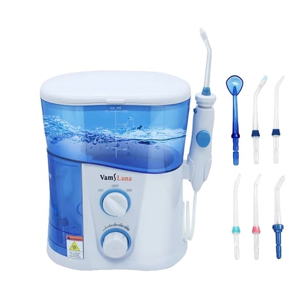 Elektrisk Oral Irrigator, 1000ML Vandkapacitet, UV Steriliseringsfunktion,HVID