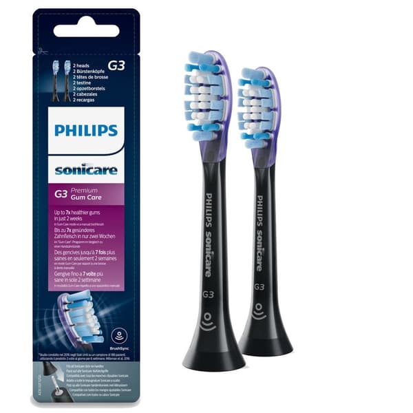 Philips Sonicare 2-pak standard soniske tandbørstehoveder