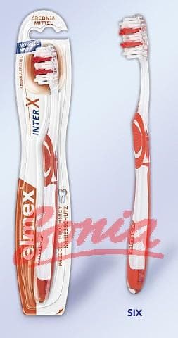 Elmex Toothbrush INTER-X average 1pc