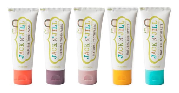 Fingertandborste av silikon - barnets första tandborste, 2-pack - Jack N´Jill