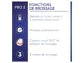 Miniatyrbilde 4 av 5: Braun Oral-B Pro 3 3900 Black Edition mit 2. Handst