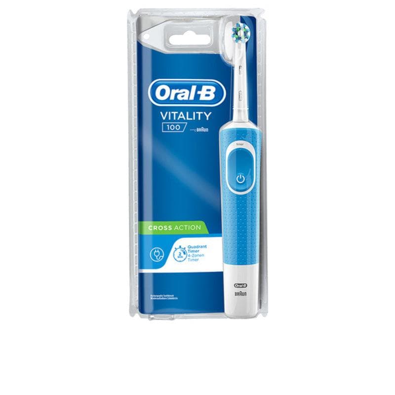 Electric Toothbrush Vitality Cross Action Oral-B Blue