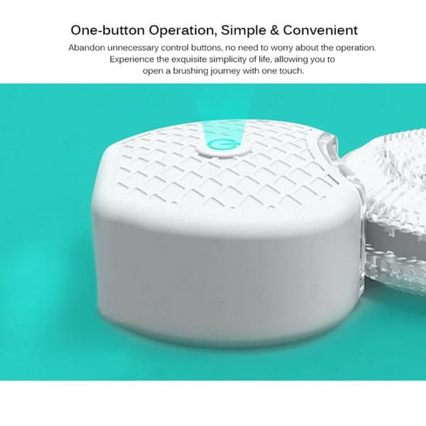 U Shape 3 Modes Automatisk tandbørste Elektrisk tandbørste 360° Stærk rengøring, massage, smukke tænder mode
