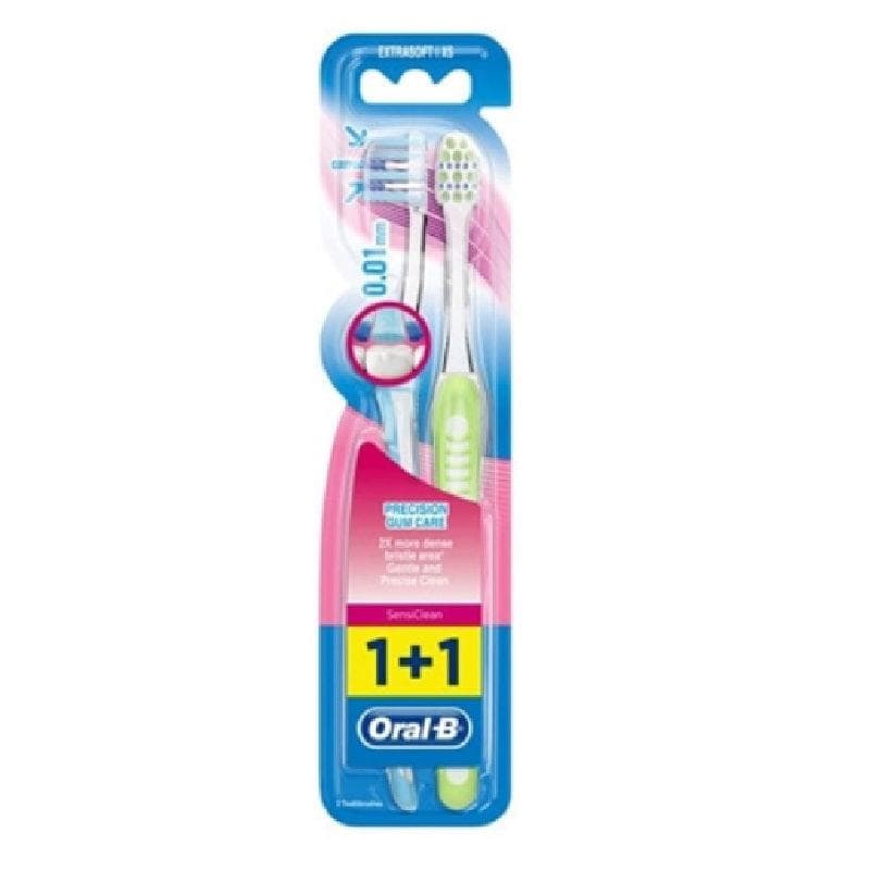 Oral-B Tandborstar Precision Gum SensiClean 2 pack