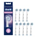 Miniatyrbillede 1 af 5: Oral-B Sensitive Clean Tandbørstehoved - 9-pak