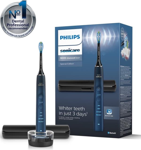 Philips Sonicare DiamondClean HX9911/88 - Elektrisk tandborste - Akvamarin