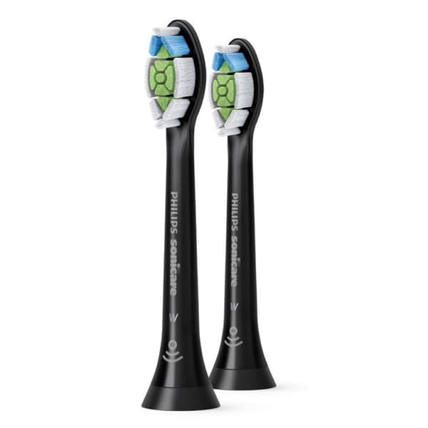 Philips HX6062/13 W2 Optimal White Harjaspäät, 2 kpl mustaa