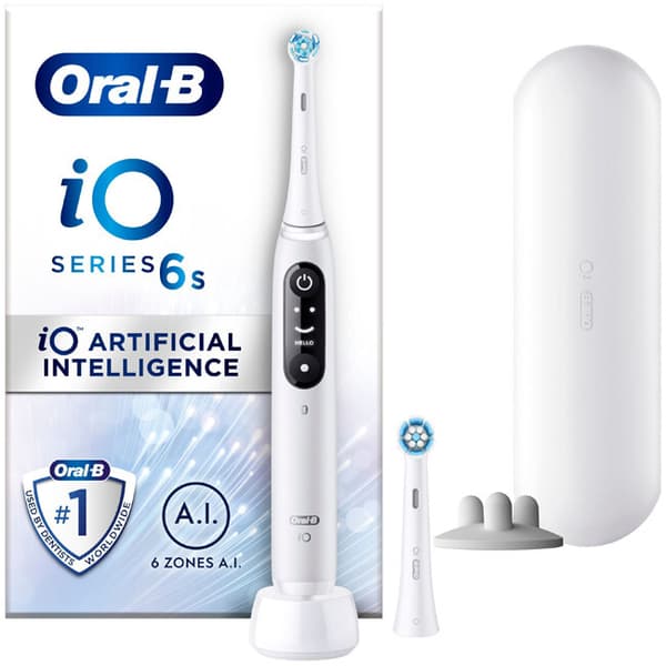 Oral-B iO 6 Vuxen Vibrerande tandborste Vit