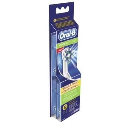 Oral-B eltandborste - 5 CrossAction borsthuvuden