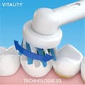 Miniatyrbild 4 av 6: Oral-B Vitality 100 elektrisk tandborste - Vit - Oscillerande - 2 min timer