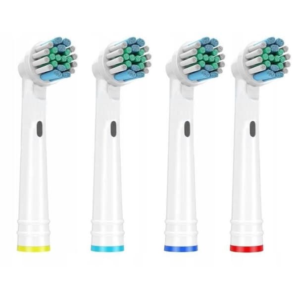 Oral-b ersättningsspets set 4x 3d vit, 4x precision, 4x barnfärg