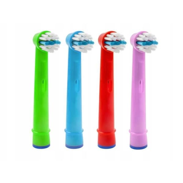 Oral-b ersättningsspets set 4x 3d vit, 4x precision, 4x barnfärg