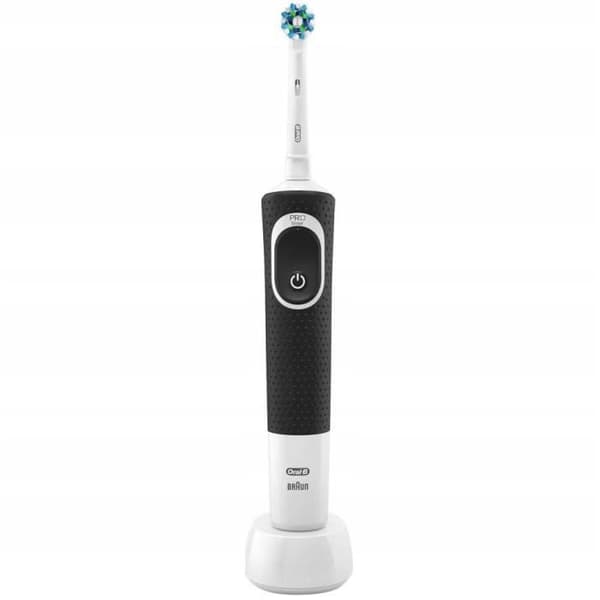 Oral-B Vitality 100 eltandborste Svart + 4 reservspetsar