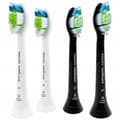 Miniatyrbild 1 av 3: Borsthuvuden 2x Diamond Clean White 2x Diamond Clean Black