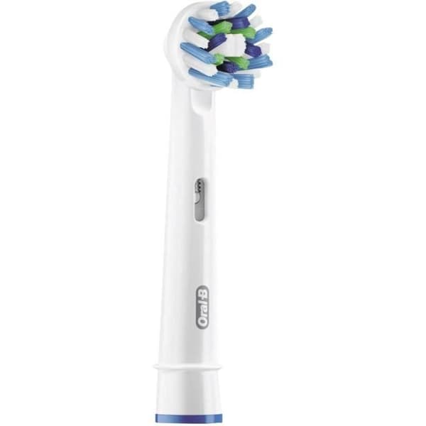 Tandborsthuvuden - Oral-B - EB50 CrossAction - 4 munstycken - 48000 svängningar/min - Vit