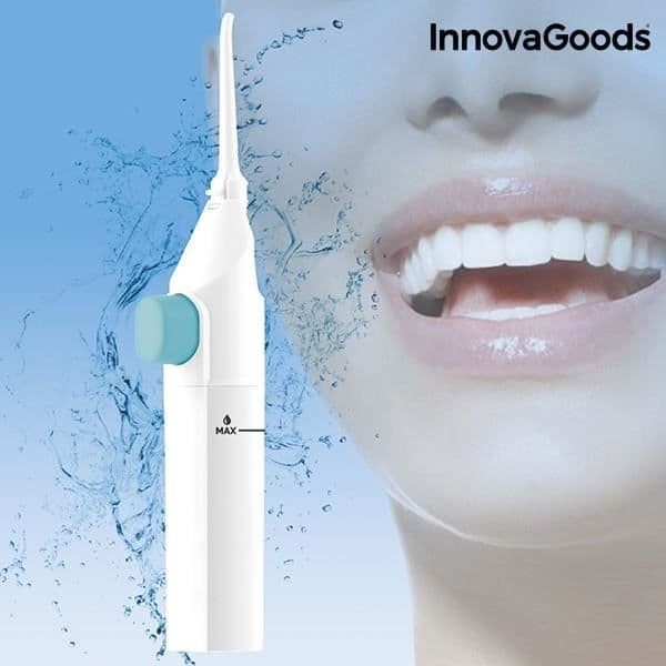 Dental Water Flosser - EUROWEB - Portable Oral Irrigator Dental Jet - Vit - Polypropen - Effektiv