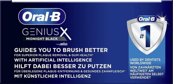 Oral-B Genius X Adult Oscillerande tandborste Svart