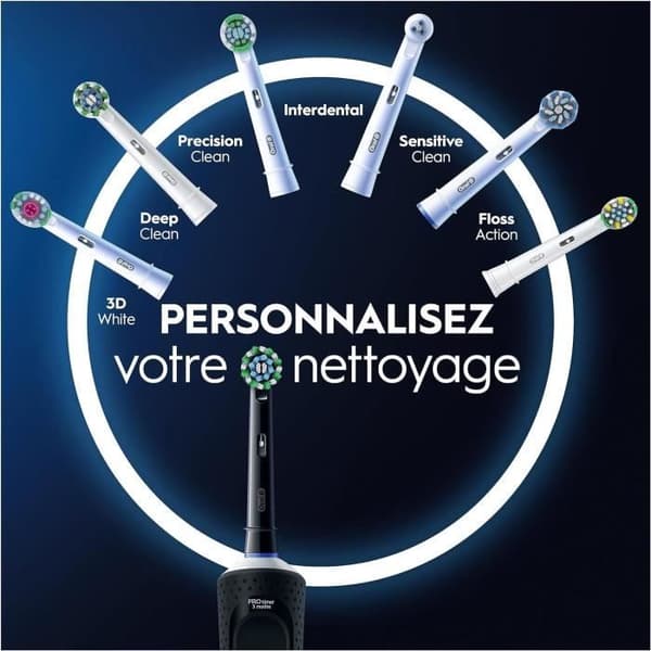 Oral-B Vitality Pro elektrisk tandborste Svart, 1 borsthuvud